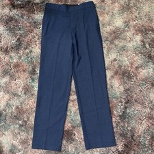 NWT Van Heusen Boys' Flex Stretch Dark Blue Dress Pants Size 10 Regular