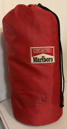 Vintage Marlboro Unlimited Sleeping Bag Flannel Marlboro Miles