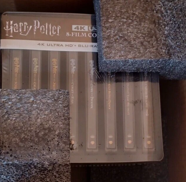 Harry Potter 8 Movie Collection Steelbook Set (4K UHD + Blu-ray) NEW-Free S&H - Image 2 of 4