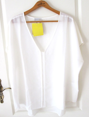 Damen Bluse, Gr.52, cremeweiß!