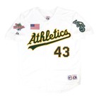 Dennis Eckersley Oakland Athletics 1990 World Series Home White Men's Jersey