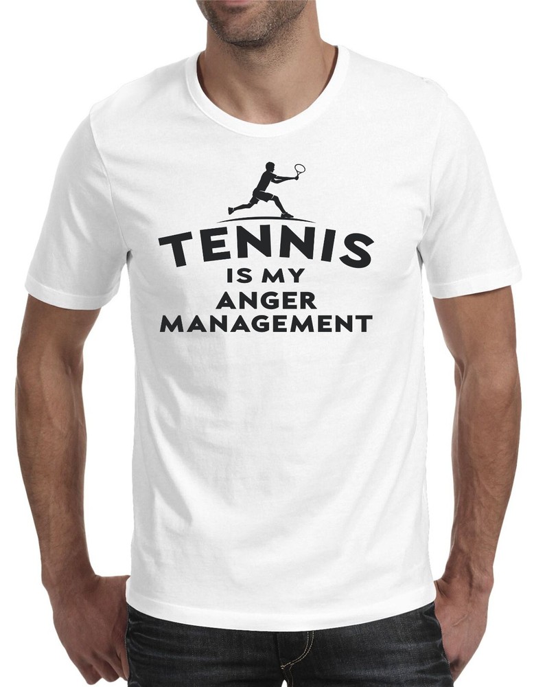 Anger Management Tennis T-shirt for Tennis Player Tennis Clothing Tennis Gifts