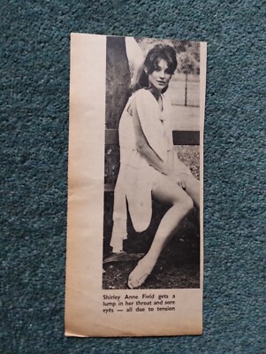 Sk35 Ephemera 1968 Modell Shirley Anne Field 