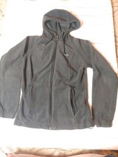 Columbia Women's Small Black Full Zip Hoodie Fleece