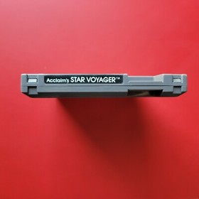 Nintendo NES Star Voyager Game with Hangtag Box Manual Works