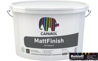  Caparol MattFinish Innenfarbe 12,5L stumpfmatt Nassabriebklasse 1 atmungsaktiv