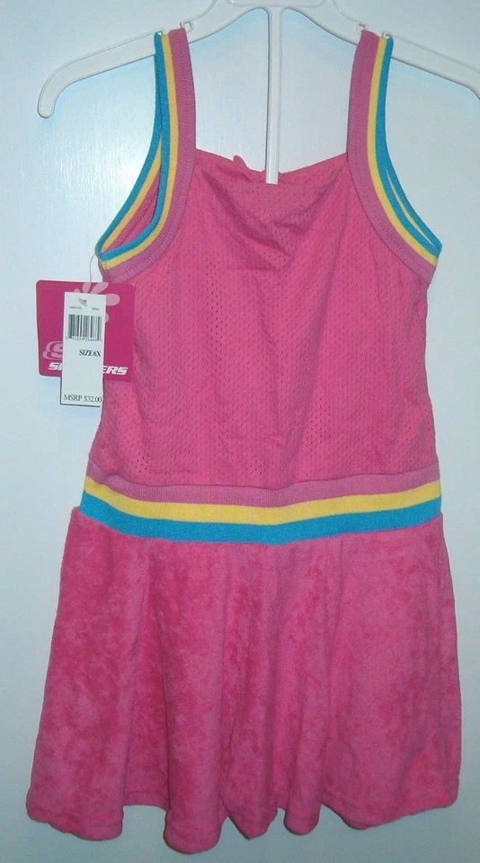 Vestido de verano de tela de felpa Skechers talla 6X nuevo con etiquetas venta al por menor $32 Foto 2 de 4
