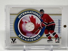SIDNEY CROSBY 2005-06 In The Game International Experience RC (#SCM-12) 1 of 1!