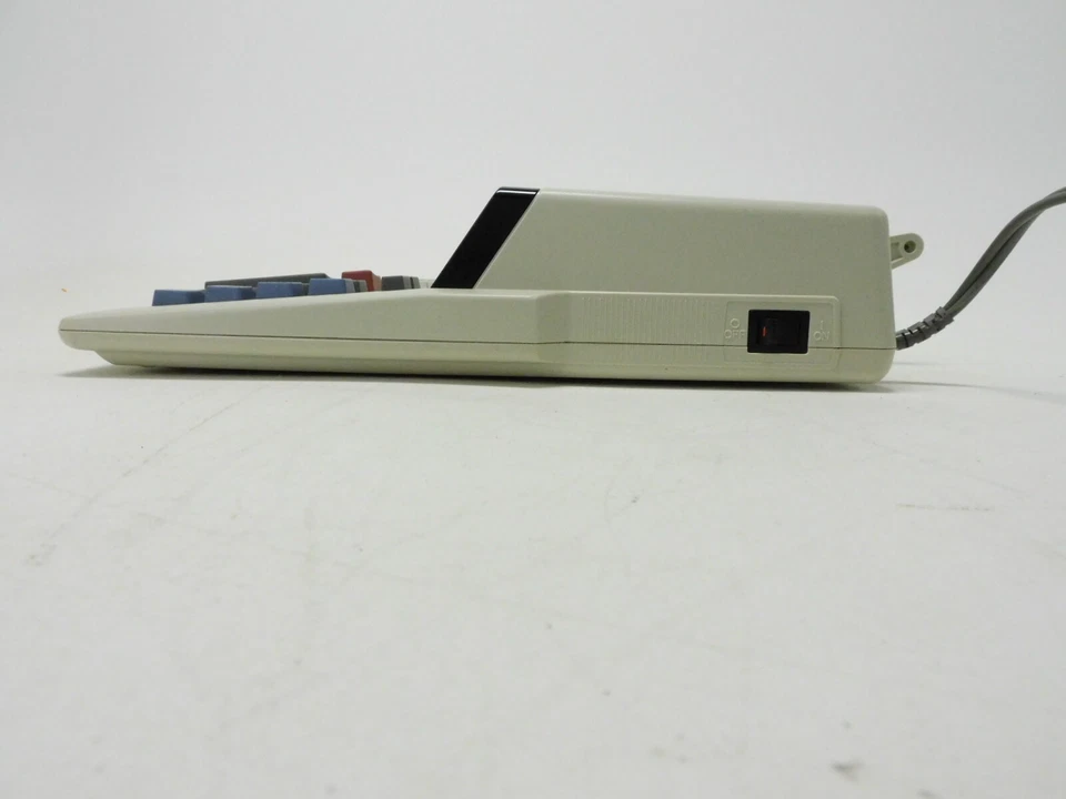 Vintage Sharp Compet VX-2652H Desktop Electronic 12 Digit Printer Calculator  - Image 4 of 4