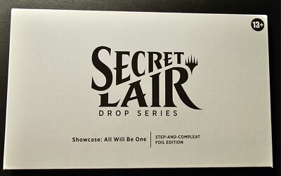 MTG Secret Lair Showcase: All Will Be One Step and Compleat MTG Secret Lair Showcase: All Will Be One Step and Compleat