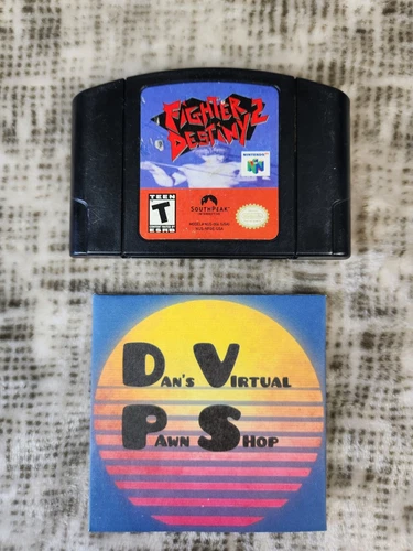 Fighter Destiny 2 Nintendo 64 N64 Cleaned Tested Authentic