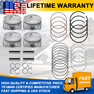 STD +0.5MM Piston Rings For 2014-2018 Kia Forte Sedan Hyundai Tucson 2.0L L4