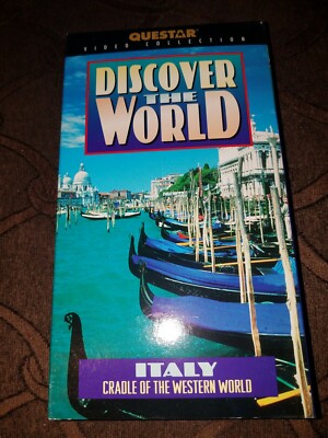 DISCOVER THE WORLD - Italy: Cradle Of The Western World [VHS] Questar Video 