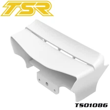 Team Saxo TS01086 F1 Rear Wing White RC Racing On-road Formula One 1 1/10 Part