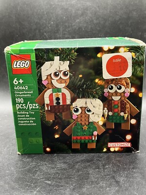 Lego Gingerbread Ornaments Building Toys 40642 190pcs Ages 6+