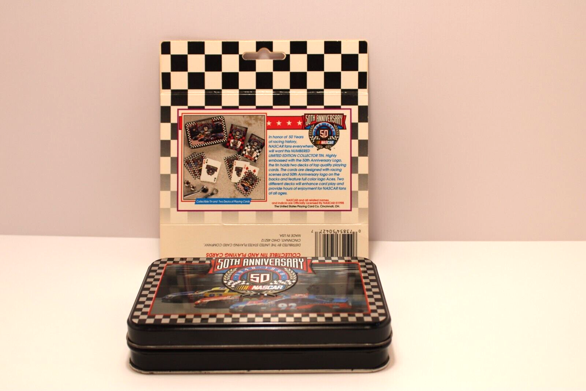NASCAR - BICYCLE - 50TH Anniversary Playing Cards Deck (BRAND NEW