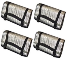 4 St&uuml;ck Kompakte Camping Isomatte Thermomatte Outdoor Schlafmatte Alumatte