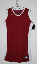 NWT Nike Women's Cardinal Red Team Fastbreak Basketball Slvls Jersey sz XLT