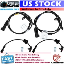 4X ABS Wheel Speed Sensor For Chevy Equinox GMC Terrain 2.4L 3.0L 3.6L 2010-2017