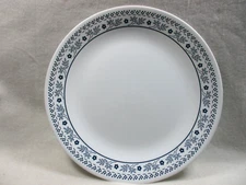 Lot of 3 -10.25" Blueberry Corelle Dinner Plates - Made in USA 