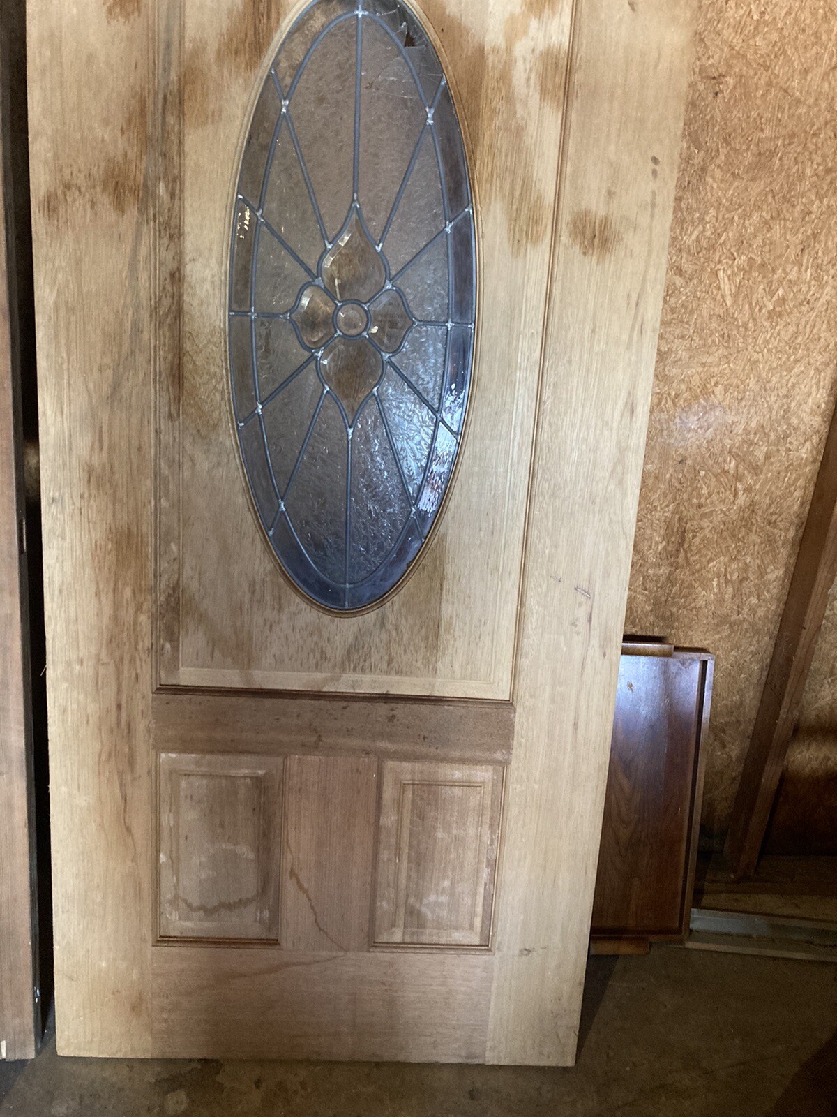 A Stained Panel Exterior Door eBay