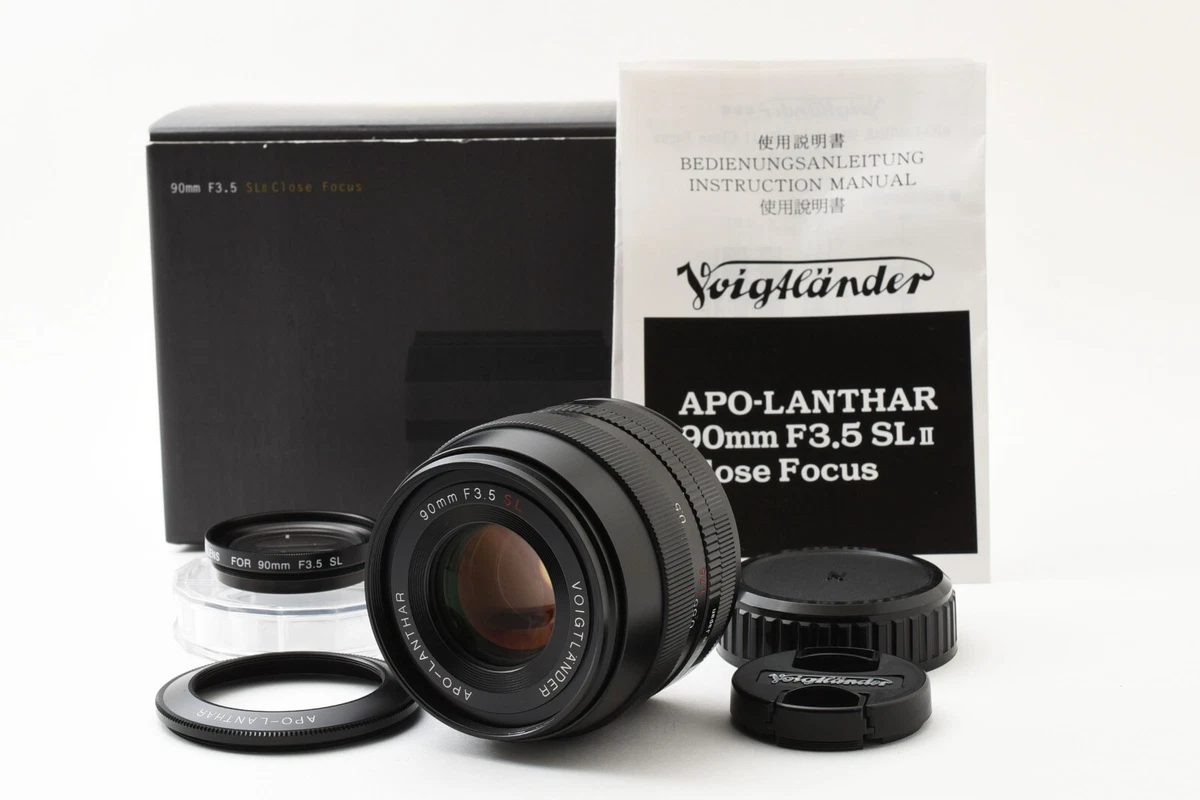 VOIGTLANDER 90mm F3.5 SL カメラレンズ　【3622】 Voigtlander Apo-Lanthar 90mm F3.5 SL - コシナ製SLレンズ | はなはな