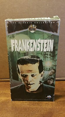 FRANKENSTEIN - BORIS KARLOFF - MCA / UNIVERSAL - VHS TAPE - | eBay