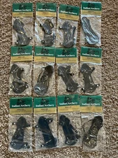 Lot Of 12 Vintage Indian Archery Armguard A714 Polyethylene Target NOS