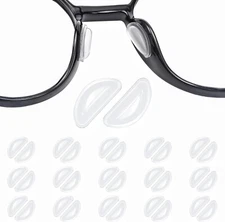 5/15 Pairs Silicone Anti-Slip Self-Adhesive Stick On Nose Pads for Eyeglasses