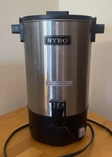 SYBO SR-CP35C Commercial Grade Stainless Steel Percolate Coffee Maker Hot Water