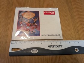Capcom's Gold Medal Challenge '92 Instruction Booklet Manual Only (NES-GM-USA)