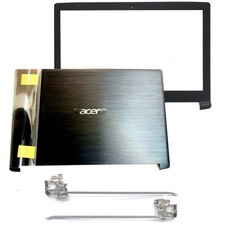 New Back Cover Rear Lid Bezel Hinges For Acer Aspire 5 A515-51 A515-51G USA