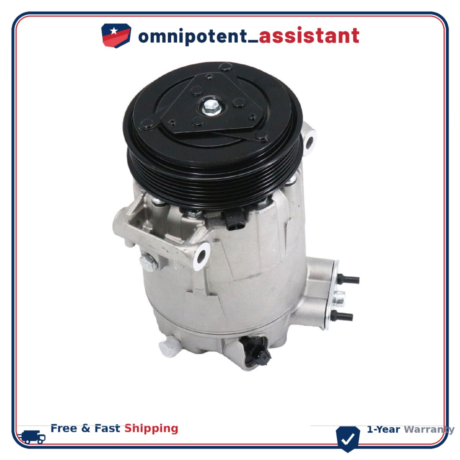Maserati Ghibli Compressor with bracket P/N AD1086N