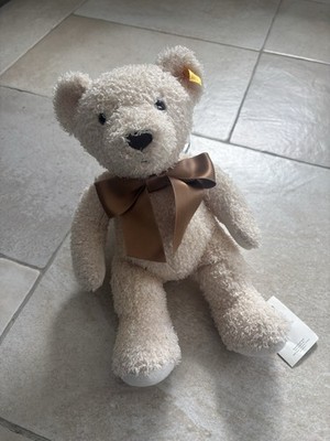 Cream Steiff Annual Teddybär 2019 mit Ohrmarke (113376) Kuscheljahr Plüschbär