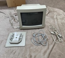 VTG APPLE BASIC COLOR MONITOR M1595LL/A 1992 Complete w/Box FOAM POWERS ON