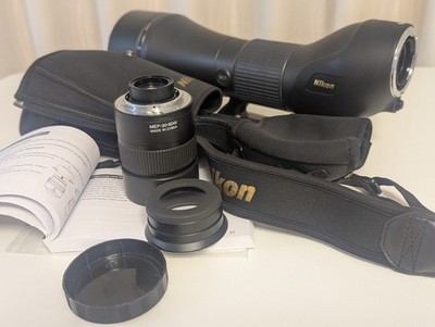 [Mint w/case] Nikon Monarch Fieldscope 82ED-S 30-60x MEP-30-60-W From Japan 316