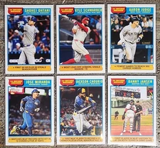 2025 Topps Heritage Record Breaker Set (1-6) - 6 Cards Set - Ohtani - Judge