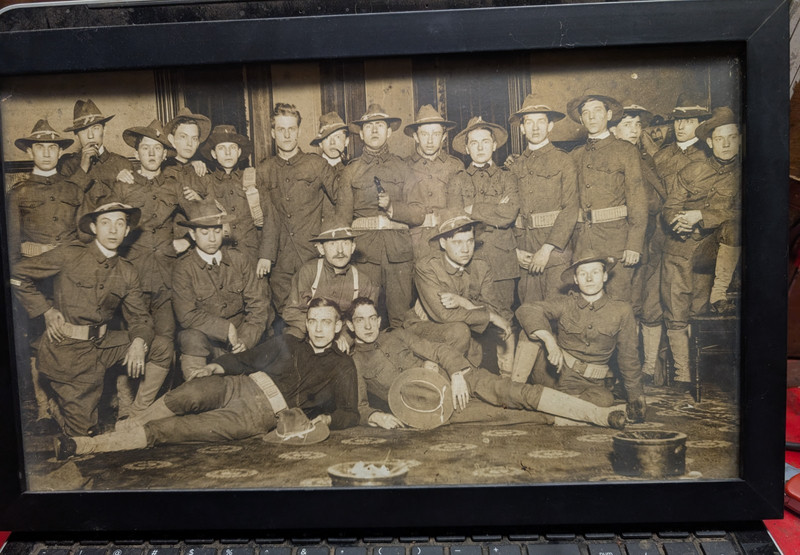 Span. Am. War Photo Old Guard State Fencibles,Philadelphia,6th. Reg. Pa. Vols.