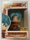 Funko Pop! Dragon Ball Z Super Saiyan God Goku #121 Hot Topic Exclusive Vinyl