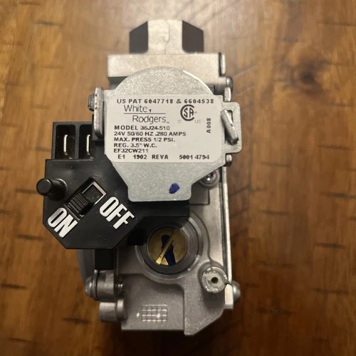 36J24-510  WHITE RODGERS CARRIER EF 660 01, EF32CW211 Gas Valve
