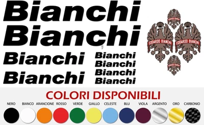 ADESIVI BICI BIANCHI PRESPAZIATI BICICLETTA 12 PEZZI alta qualità SCEGLI COLORE - Bild 1 von 3