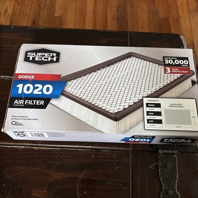 Super Tech Dodge 1020 air filter New