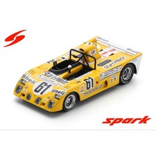 Spark 1/43 Lola T280 61 LE Mans 24H 1973 Mini Car