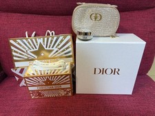 Dior 2025 Christmas Coffret Pouch with Capucitu re Cream 15ml Gift Box