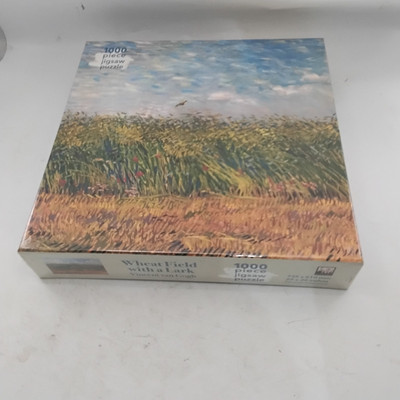 Flame Tree Puzzle Van Gogh - Campo Di Grano Con Allodola: 1000 Pezzi Per Adulti - Un Capolavoro Da Costruire!
