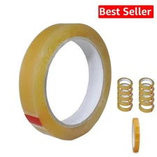 T.R.U. Cello Biodegradable Cellophane Sealing Tape - Eco-Friendly & Waterproof