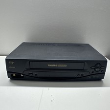 Philips Magnavox VCR Model VRA631AT21 VHS Player/Recorder No Remote TESTED