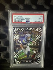 Panini 2023 Select Jaxon Smith-njigba 87 Zebra Prizm Psa 9 Rc Panini 2023 Select Jaxon Smith-njigba 87 Zebra Prizm Psa 9 Rc
