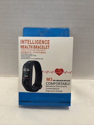 Intelligence Health Bracelet M3 My Device Mylife Step Blood Pressure Heart Alarm