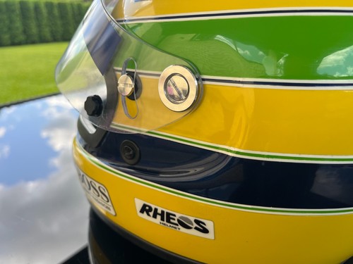 Custom-Made Ayrton Senna 1990 1:1 scale Helmet Replica - Picture 4 of 20